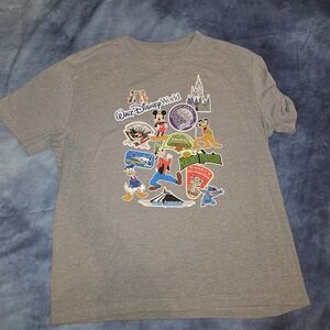Disney Gray Logo T-Shirt